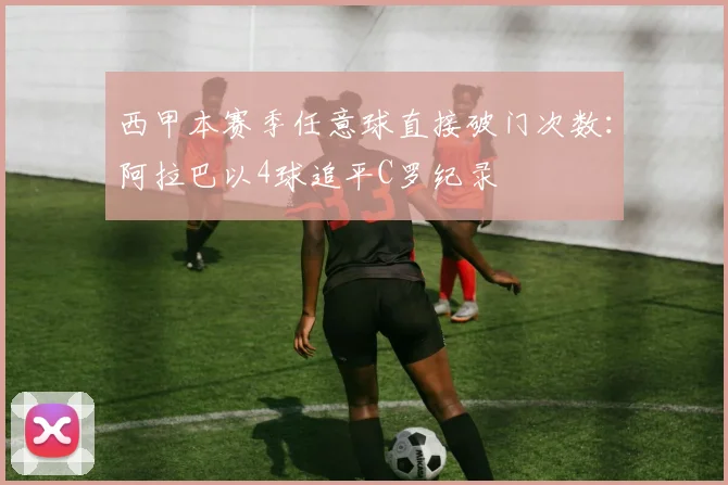 西甲本赛季任意球直接破门次数：阿拉巴以4球追平C罗纪录